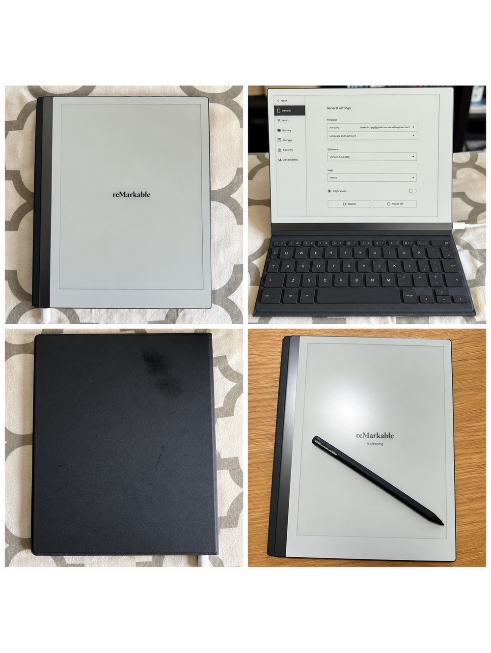 reMarkable 2 Tablet + Type Folio + Marker Plus Bundle